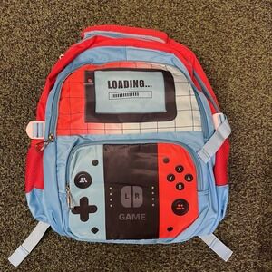 3‎ Piece Gamer Theme Kids Backpack Set with Luch box And Pencil Case  0350/0351